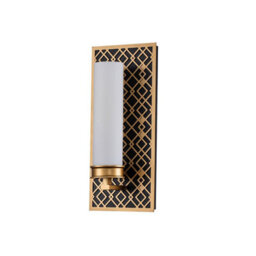 Luminosa Lighting Luminosa Ziggy Bathroom Wall Lamp, Lacquered Gold Ip44 - thumbnail 6