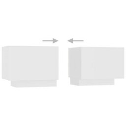 Vidaxl Tv Cabinet With Led Lights White 300X35X40 Cm - thumbnail 8