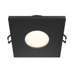 Luminosa Lighting Luminosa Maytoni Share Square Recessed Downlight Black Gu10 Ip65 - thumbnail 2