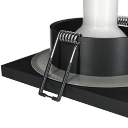 Luminosa Lighting Luminosa Maytoni Share Square Recessed Downlight Black Gu10 Ip65 - thumbnail 4