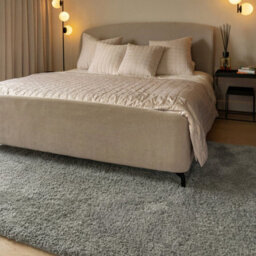 Loomed Grey Machine Washable Shaggy Soft Living Area Rug - 230 X 160Cm - thumbnail 2