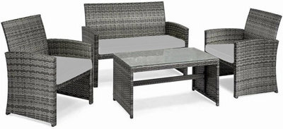 istyle mode Cushion For Rattan Chairs (Grey, 3 Pieces) - image 1