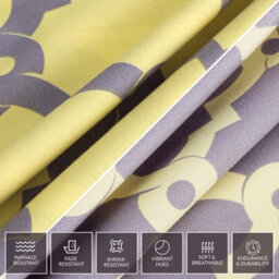 Lazzaro Premium Microfiber Double Duvet Cover Set Durable Ultrasoft Bedding Sets With Zipper Closure - thumbnail 6