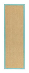 Aqua Bordered Plain Modern Easy To Clean Rug For Dining Room Bed Room And Living Room-240Cm X 340Cm - thumbnail 8
