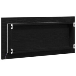 Walplus Bathroom Mirror Black Oak 80 X 8.5 X 37 Cm Engineered Wood - thumbnail 7