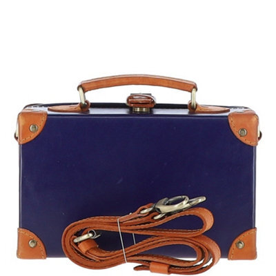 Ashwood Leather Trinket Box Navy-(L) 25.5 Cm X (H) 15.5 Cm X (W) 12 Cm - image 1