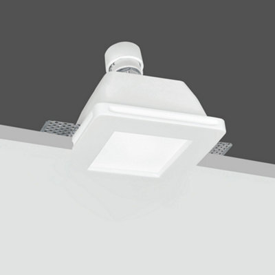 Luminosa Lighting Luminosa Snow Recessed Downlight White 12X12X6Cm