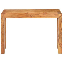 Berkfield Console Table 110X40X76 Cm Solid Acacia Wood In Honey Finish - thumbnail 2