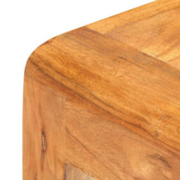 Berkfield Console Table 110X40X76 Cm Solid Acacia Wood In Honey Finish - thumbnail 6