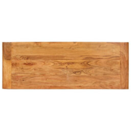 Berkfield Console Table 110X40X76 Cm Solid Acacia Wood In Honey Finish - thumbnail 4