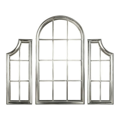 Minster 180Cm Wall Mirror - L4 X W90 X H180 Cm - Silver