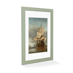 Ak Frames Green 12X16 Frame With A4 Mount And Perspex Front - thumbnail 2