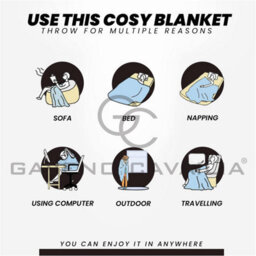 Gc Gaveno Cavailia 3D Wildlife Husky 150X200Cm Cosy Fleece Bed Throw, Fluffy Throw Blanket For Bed - thumbnail 3