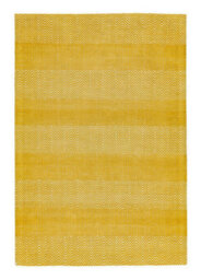 Yellow Modern Geometric Graphics Natural Fibers Handmade Rug For Dining Room Bedroom & Living Room-120Cm X 170Cm - thumbnail 1