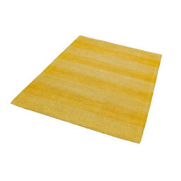 Yellow Modern Geometric Graphics Natural Fibers Handmade Rug For Dining Room Bedroom & Living Room-120Cm X 170Cm - thumbnail 3
