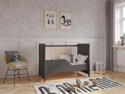 Love For Sleep Tokyo Cot Bed 120X60Cm With Microfiber Mattress - thumbnail 3