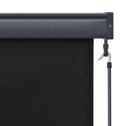 Walplus Anthracite Outdoor Roller Blind 160X250 Cm - Patio Garden Terrace Shade - thumbnail 6