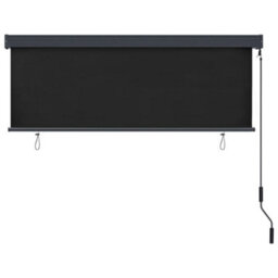 Walplus Anthracite Outdoor Roller Blind 160X250 Cm - Patio Garden Terrace Shade - thumbnail 4