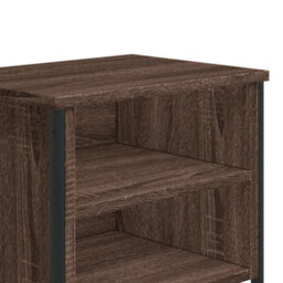 Berkfield Bedside Cabinet Brown Oak 40X30X40 Cm Engineered Wood - thumbnail 8
