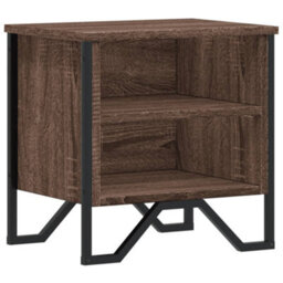Berkfield Bedside Cabinet Brown Oak 40X30X40 Cm Engineered Wood - thumbnail 2