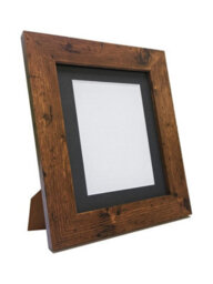 Frames By Post Metro Vintage Wood Frame With Black Mount For Image Size 10 X 8 Inch - thumbnail 5