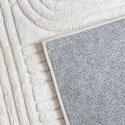 OHS Arch Fleece Rug Living Room Bedroom Modern Carpet, Stone - 120 X 170Cm - thumbnail 4