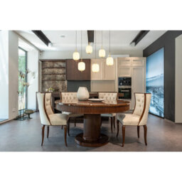 Luminosa Lighting Luminosa Ewald Cluster Pendant Ceiling Light Brass-Coloured Opal Glass Shade 6X Led 3000K - thumbnail 5