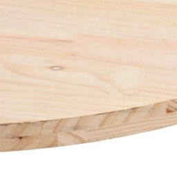 Berkfield Durable Table Top 80X40X2.5 Cm Solid Wood Pine Oval - thumbnail 6