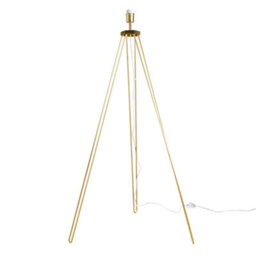 Valuelights Aero Modern Gold Hairpin Design Tripod Floor Lamp Base - thumbnail 1