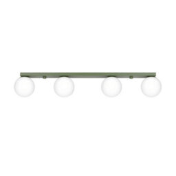 Sollux Lighting Yoli Steel/glass Olive Green 4 Lights Minimalist Ceiling Lamps - thumbnail 1