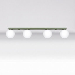 Sollux Lighting Yoli Steel/glass Olive Green 4 Lights Minimalist Ceiling Lamps - thumbnail 2