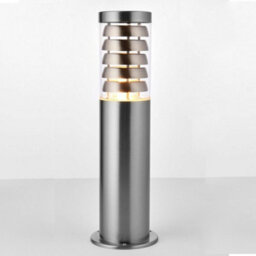Outdoor Garden Bollard Light Stainless Steel 9W Outside Path Led Lamp Post Ip44 - thumbnail 4