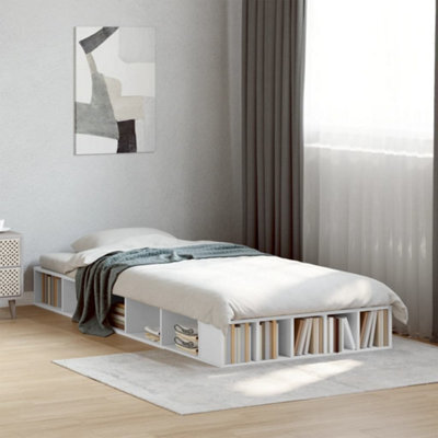 Walplus Engineered Wood Bed Frame With Supportive Slatted Base For Modern Bedroom - image 1