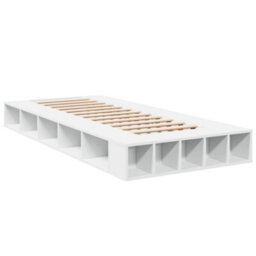 Walplus Engineered Wood Bed Frame With Supportive Slatted Base For Modern Bedroom - thumbnail 3