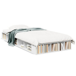 Walplus Engineered Wood Bed Frame With Supportive Slatted Base For Modern Bedroom - thumbnail 2