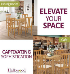 Hallowood Furniture Ledbury Light Oak Drop Leaf Round Dining Table With 4 Light Oak Chairs - thumbnail 6