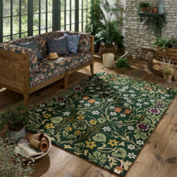 Morris & Co Outdoor Blackthorn Tump 428507 Rug-200Cm X 280Cm - thumbnail 1