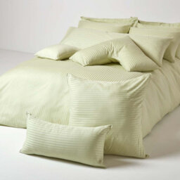 Homescapes Sage Green Continental Egyptian Cotton Pillowcase 330 Tc, 40 X 40 Cm - thumbnail 4