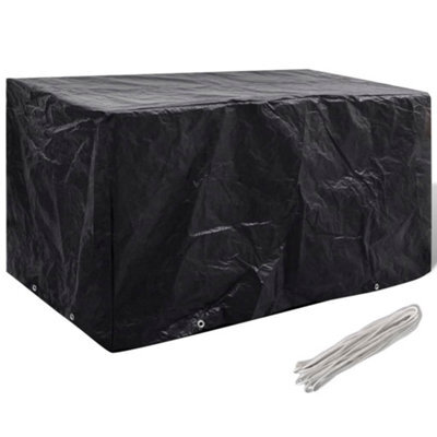 Walplus Outdoor Garden Furniture Cover 8 Eyelets 180 X 70 X 90 Cm - image 1