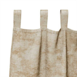 Berkfield Curtain With Curtains 2 Pcs Cream 245 X 140 Cm Velvet - thumbnail 4