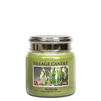 Village Candle 16Oz Medium Glass Jar Candle - Awakening
