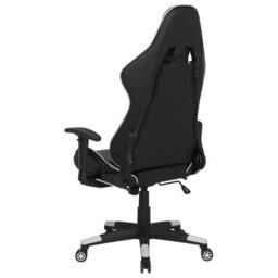 Beliani Gaming Chair Victory Faux Leather White - thumbnail 7