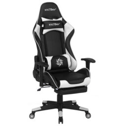 Beliani Gaming Chair Victory Faux Leather White