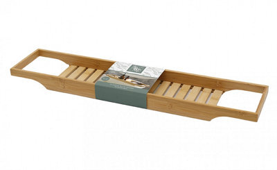Unknown Bamboo Wood Bath Rack Bath Board/tray Bathroom Caddy - image 1