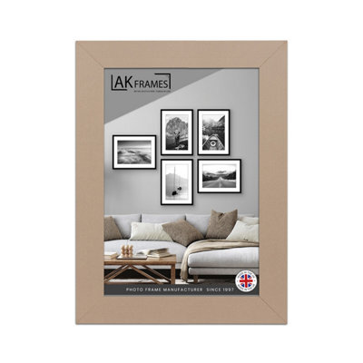 "AK Frames 11X8.5"" Rose Gold Poster Frame - Modern Picture Frame For Wall Art, Prints And Photos - Durable And Stylish Display Frame" - image 1