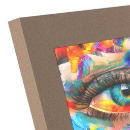 "AK Frames 11X8.5"" Rose Gold Poster Frame - Modern Picture Frame For Wall Art, Prints And Photos - Durable And Stylish Display Frame" - thumbnail 7
