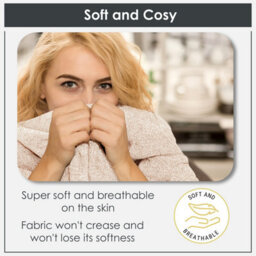 Emma Barclay Darcy Tassel Blanket/throw For Sofa Chair Bed Natural 130X150Cm - thumbnail 8