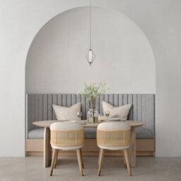 Luminosa Lighting Luminosa Sevil Wire Frame Pendant Ceiling Light Gold 3000K Warm White - thumbnail 3