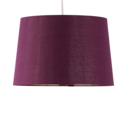 First Choice Lighting Set Of 2 Zoey - Burgundy With Gold 28Cm Pendant Or Lamp Shades - thumbnail 3