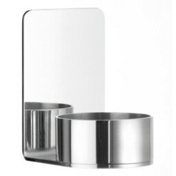 Beslagsboden - Tea Light Holder In Polished Stainless Steel Self-Adhesive